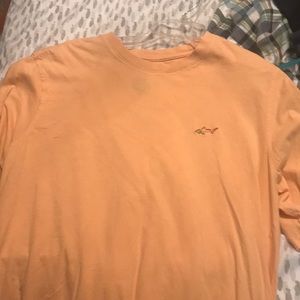 Men’s Greg Norman orange tee